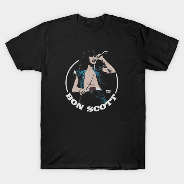 Bon Scott T-Shirt by Sven Cormier